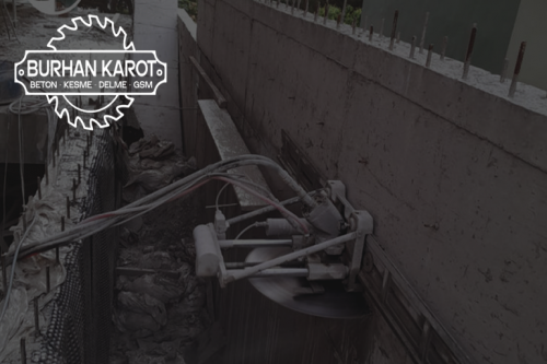 Hidrolik Beton Kesme İşlemi