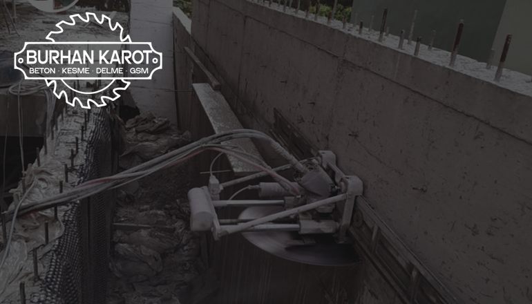 Hidrolik Beton Kesme İşlemi